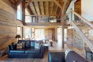 visite virtuelle d'un chalet