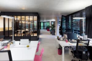 Visite de bureaux d'entreprise